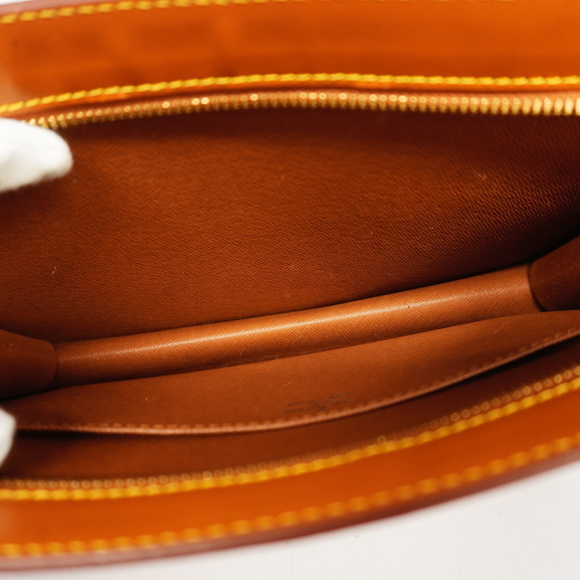 [3yb1262] Auth Louis Vuitton Clutch Bag Epi Pochette Homme M52528 Zipang Gold - Picture 4 of 13